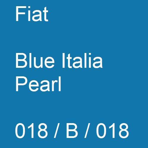 Fiat, Blue Italia Pearl, 018 / B / 018.